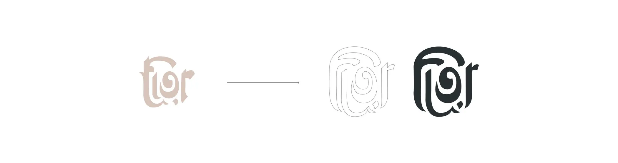 The isotype's construction: from open form to closed monogram