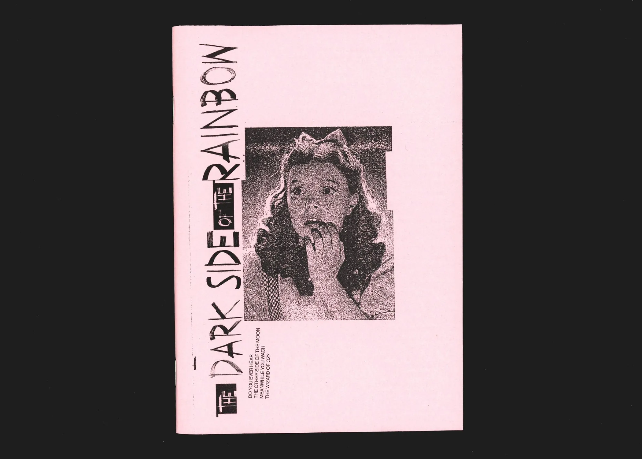 The publication cover: the title in vertical type beside a still from the film